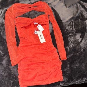 Oh Polly Red Dress Size US 6